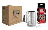 Weber Anzündset - Rapidfire Starter Set, besteht aus Amzündkamin - Groß...