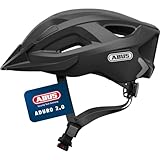 ABUS Unisex, Fahrradhelm, Schwarz (Velvet Black), M (52-58 cm)