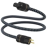Tertullus HiFi High End Netzkabel C15 Stromkabel HiFi Audio kaltgerätekabel Mit...