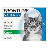 FRONTLINE Spot ON Katze gegen Zecken, Flöhe & Haarlinge (für Jede Größe &...