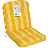 Herlag Niedriglehner-Polsterauflage Tilly 100x50x6cm | Stuhlauflage...