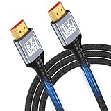 HDMI 2.1 Kabel 3Meter 8K,48Gbps Ultra Highspeed HDMI Kabel 8K@60Hz 4K@120Hz...