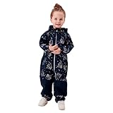 NAME IT Mädchen NMFALFA08 Softshell Suit FOIL FO NOOS Regenanzug, Blau, 92