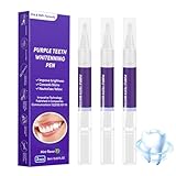 Zahnaufhellung Bleaching Stift, Purple Teeth Whitening Pen, Zähne Aufhellen,...