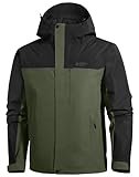 Pioneer Camp Herren Regenjacke Wasserdicht Atmungsaktiv Outdoor Jacke Mit Kapuze...