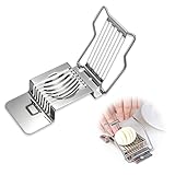 Eierschneider Edelstahl Spülmaschinenfest, Eierteiler Kartoffelschneider...