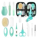 WXA Baby Healthcare and Grooming Kit with Nail Clippers, Scissors, Infant...