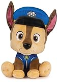 PAW PATROL GUND Chase Plüschtier, 23 cm - hochwertiges Kuscheltier für Fans...