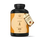 Vitamin A – Retinol hochdosiert (10.000 I.E.) – 365 Tabletten (3.000 µg)...