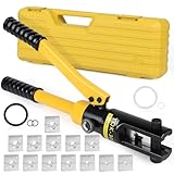 SWAWIS 16T Hydraulische Crimpzange 8-300 mm² Presszange Kabelschuhe...