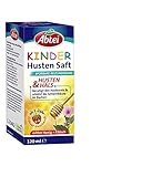 Abtei Kinder Husten Saft - mit Erdbeergeschmack, Eibisch und Honig - für Kinder...