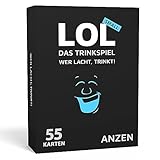 LOL Trinkspiel - Wer lacht, trinkt! - Small | Kartenspiel für Erwachsene |...