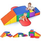 Lischwert Kinder Schaumstoff bausteine 6 Grossbausteine Schaumstoffbausteine...