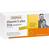 Vitamin C Plus Zink-ratiopharm Brausetabletten 40 stk