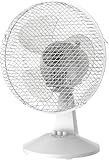 COMFEE' CFT23PW00A2 Tischventilator, 25 W, Durchmesser 23 cm, leiser Ventilator...