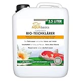 AQUAbasics Gartenteich Bio-Teichklärer für kristallklares Wasser ohne Chemie -...