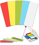 100 Stück Magnetstreifen Beschreibbar, 80x30mm Beschreibbare Magnete für...
