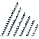 STRÜBER Stockschrauben Torx (8,0x300mm - 5 Stück) Schraubstifte Gewindestifte...