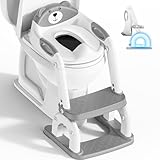Toilettensitz Kinder mit Treppe, Upgraded WC Aufsatz für Kinder für Jungen und...