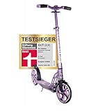 SIX DEGREES Aluminium Scooter mit Klappmechanismus u. Ständer, 205 mm,...