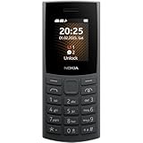 Nokia 105 4G 2. Edition (2024) (1,77 Zoll Display, herausnehmbarer 1450 mAh...