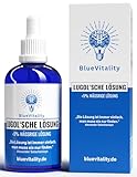 BlueVitality | 100ml lugolsches Iod 5% | Unabhängig laborgeprüft &...