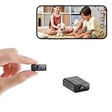 XNJ Mini Kamera, 4K HD Überwachungskamera Innen, 2,4/5 GHz WLAN innenkamera mit...