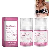 2 Stück Breast Cream, Bust Enhancement Massagecreme, Creme zur Straffung der...