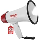 Pyle Signalhorn, Megaphon – Megaphone with Siren – Megafon mit Sirene,...