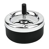 Sumnos - Aschenbecher mit Deckel, Drehaschenbecher, Winddicht,...