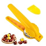 Walnüsse Nußknacker, Kastanien Clip, Maronizange,Edelstahl Maronen Schneider...