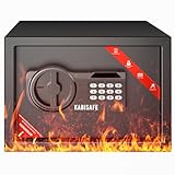 KABISAFE Tresor Safe Möbeltresor für Zuhause, Geldtresor mit Zahlenschloss &...