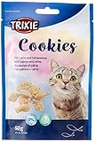 Trixie 42743 Cookies mit Lachs und Catnip, 50 g(1er Pack)