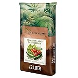 Green Home Tomaten- & Gemüseerde 72L - hochwertige Tomatenerde/Pflanzenerde...