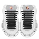 INMAKER Silikon Schnürsenkel Ohne Binden, Elastische Schnürsenkel für Kinder...