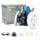 RHINO Smart Solutions Atemschutzmaske Staub RH-M102 | Atemschutz Respirator Mask...