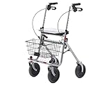 Bischoff & Bischoff Senio Rollator, faltbar - Standard-Rollator mit großen...