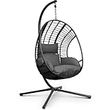 Swoods XXL Hängesessel mit Gestell - Hängesessel Für Indoor und Outdoor -...
