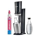 SodaStream Wassersprudler CRYSTAL 3.0 mit Quick-Connect CO2-Zylinder| inkl. 2x...