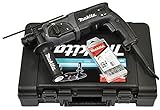 Makita HR2470BX40 Kombihammer inklusiv SDS-PLUS Bohrer-Set im Transportkoffer,...