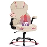 Centilab Chefsessel Bürostuhl mit Fußstütze Ergonomisch Schreibtischstuhl XXL...