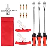 TNEDFOD Reifenmontierhebel Reifen Montiereisen 13 Stück, Reifenheber...