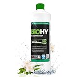 BiOHY Parkettreiniger (1l Flasche) | Konzentrat für versiegeltes & geöltes...