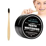 Zahnweiss Pulver,Aktivkohle Pulver,Zahnbürsten Set,Zähne Whitening...