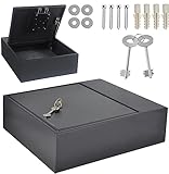 ALSTEN TECH Möbeltresor Bodentresor 38 x 31 x 11 cm Masse: 6,5 kg Geldtresor...