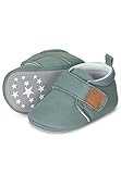 Sterntaler Baby Krabbelschuhe uni – Unisex Babyschuhe aus Canvas mit...