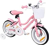 Actionbikes Kinderfahrrad Starlight - 12 Zoll - Kinder Fahrrad für Mädchen -...