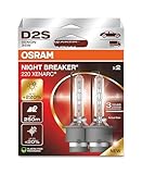 OSRAM XENARC NIGHT BREAKER 220, D2S, +220% mehr Helligkeit,...