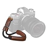 SMALLRIG Camera Wrist Strap, Kamera-Handschlaufe, Vintage Leder Kamera...