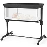 Growaystory Beistellbett Baby Bettseitiger Bassinet für Neugeborene Tragbarer...